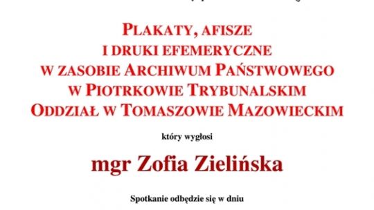 Plakaty, afisze i druki efemeryczne