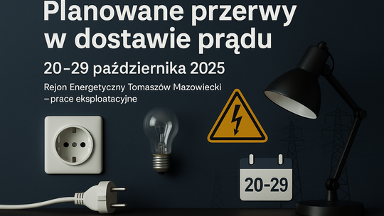 Planowane przerwy w dostawie prądu w regionie. Sprawdź, gdzie i kiedy zabraknie energii