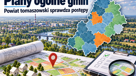 Plany ogólne w powiecie tomaszowskim. Niektóre gminy już je uchwaliły. Co z pozostałymi i co to oznacza dla właścicieli działek?