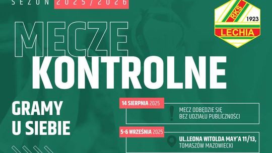 Plany sparingów Lechii Tomaszów Mazowiecki