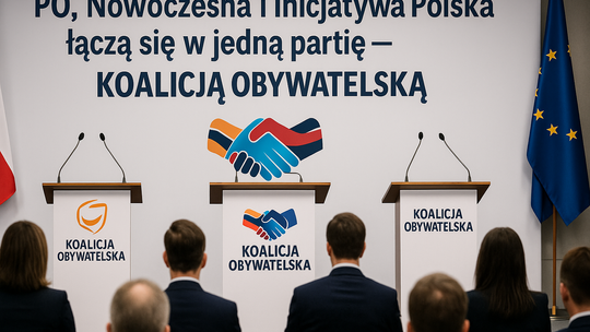 PO, Nowoczesna oraz Inicjatywa Polska łączą się w jedną partię - Koalicję Obywatelską