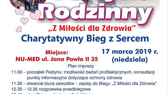 Pobiegnij dla zdrowia i tomaszowskiego hospicjum