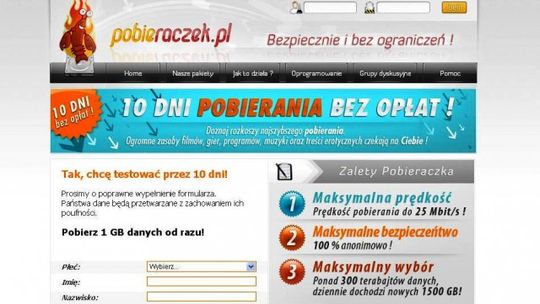 Pobieraczek znów przegrywa w Sądzie