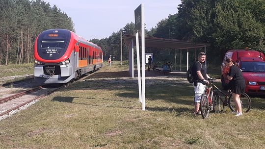 Pociąg dojechał do Spały
