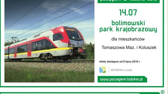 Pociągiem podziwiać krajobrazy