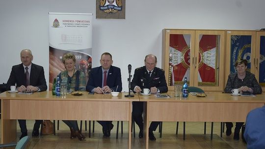 Podsumowano działania Państwowej Straży Pożarnej w Tomaszowie Mazowieckim za 2018 rok