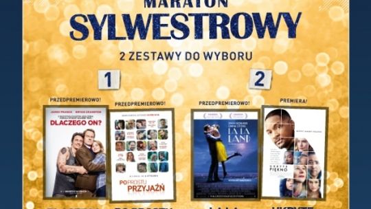 Podwójny Maraton Sylwestrowy w kinach Helios!