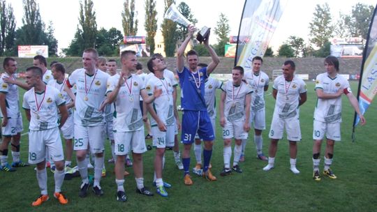 Podziękowania zawodników Lechii dla trenera Wilczyńskiego
