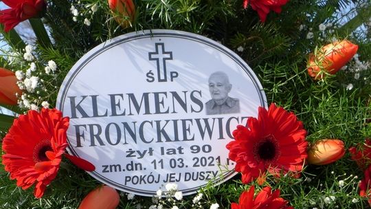 Pogrzeb Klemensa Fronckiewicza