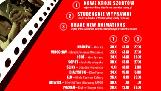 Pokazy filmów krótkometrażowych