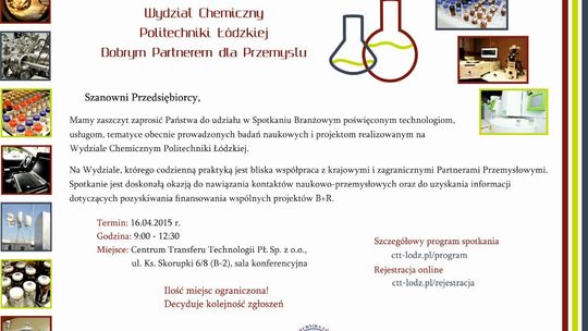 Politechnika zaprasza przedsiębiorców
