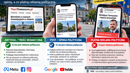 Polityczny post czy reklama? Nowe przepisy zmieniają zasady promocji polityki w internecie