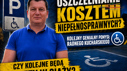 Polowanie na „niebieskie karty”. Radny Kucharski chce uszczelniać system kosztem osób z niepełnosprawnościami
