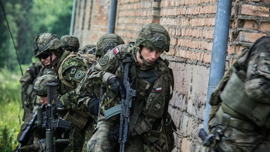 Polsko kanadyjskie szkolenie taktyczne - Anakonda 2016