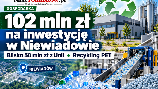 Ponad 102 miliony złotych na inwestycję w Niewiadowie. Prawie połowę sfinansuje Unia Europejska