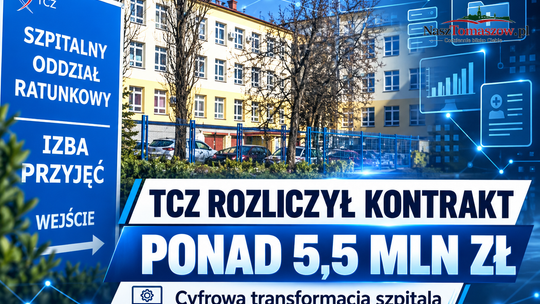 Ponad 5,5 mln zł za cyfrowy szpital. TCZ rozliczył wielki kontrakt. Co już działa?