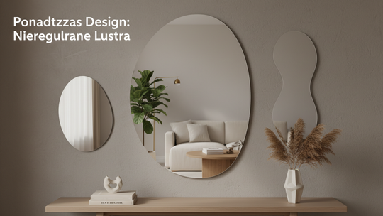 Ponadczasowy Design: Nieregularne Lustra