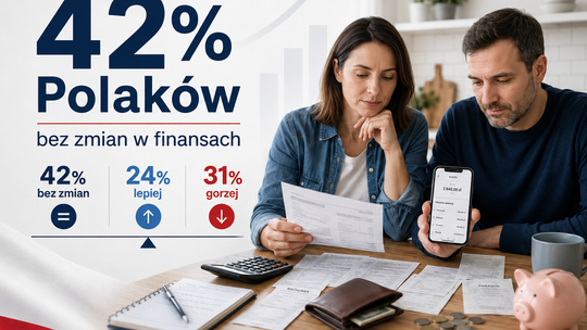 Portfel ani grubszy, ani chudszy? 42 proc. Polaków nie widzi poprawy swoich finansów