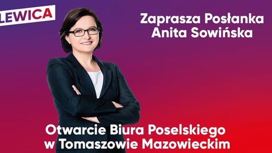 Posłanka Sowińska zaprasza