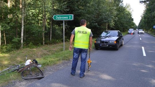 Potrącenie przy wyprzedzaniu