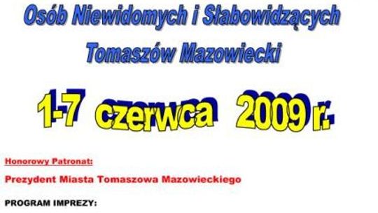 Powalczą niewidomi