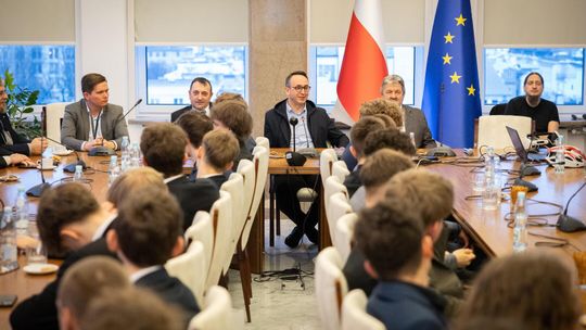 Powiat Tomaszowski na spotkaniu w Ministerstwie Infrastruktury