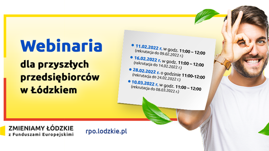 POWIAT TOMASZOWSKI Z SZANSAMI NA WSPARCIE DZIAŁALNOŚCI GOSPODARCZEJ