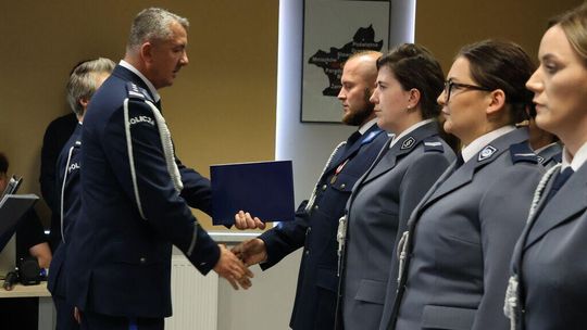 Powiatowe Święto Policji w Opocznie. Awanse, wyróżnienia i podziękowania za codzienną służbę