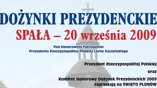 Powrót Święta Plonów do Spały