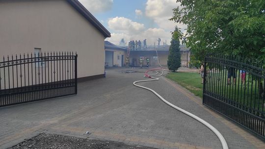 Pożar w piekarni