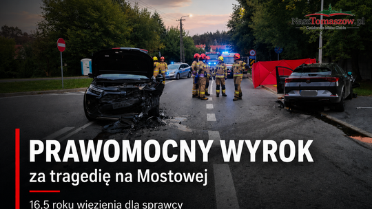 Prawomocny wyrok za tragedię na Mostowej. 16,5 roku więzienia dla kierowcy, który zabił dwie siostry