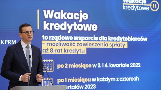Premier: mam nadzieję, że od 2024 r. będziemy mieli do czynienia ze spadającymi ratami kredytowymi