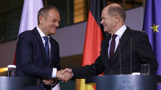 Premier Tusk i kanclerz Scholz o wspólnym bezpieczeństwie i jedności polityki wobec Rosji