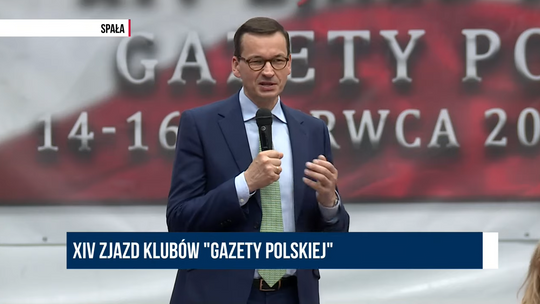 Premier w Spale na Zjeździe Klubów Gazety Polskiej