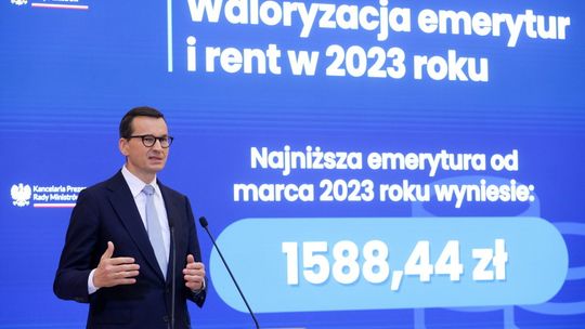 Premier: zmieniamy Polskę w kierunku nowoczesnego państwa, które troszczy się o najstarszych