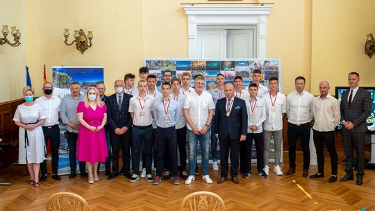 Prezydent miasta pogratulował Mistrzom Polski w piłce siatkowej