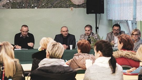 Prezydent spotkał się z mieszkańcami w Szkole Podstawowej nr 14