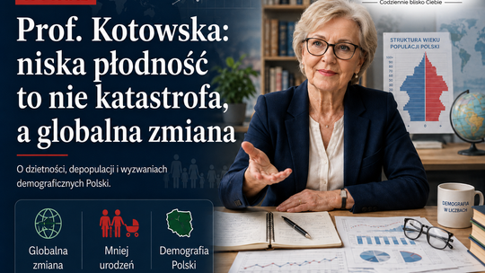 Prof. Kotowska: niska płodność to nie katastrofa, a globalna zmiana (wywiad)