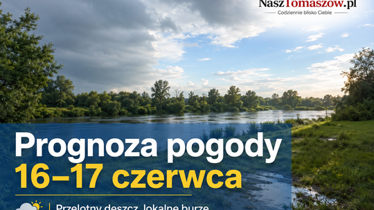 Prognoza pogody na 16 i 17 czerwca. Niż odchodzi, ale zostawia po sobie deszcz i burze