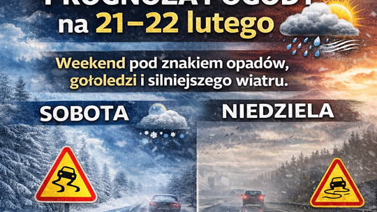 Prognoza pogody na 21 i 22 lutego