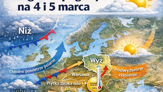 Prognoza pogody na 4 i 5 marca