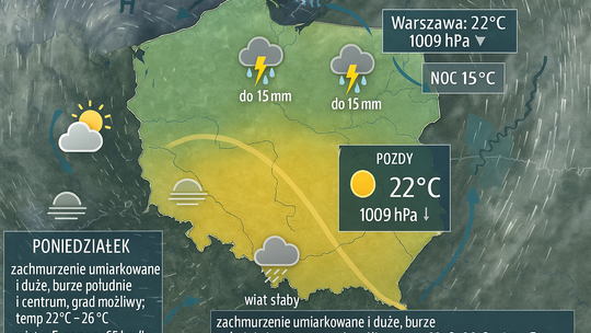 Prognoza pogody na 7 i 8 września