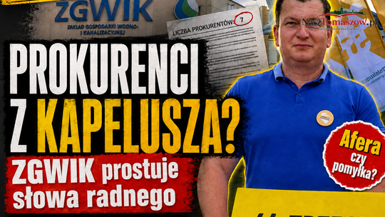 Prokurenci z kapelusza, kamera zamiast argumentu. Radny Kucharski i samorządowy teatr sensacji