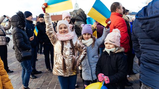 Protestowali przeciwko wojnie 