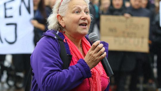 Protestowały na czarno
