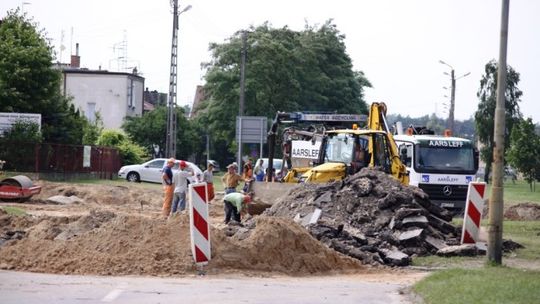 Przebudowa Oskara Lange - duża inwestycja Powiatu Tomaszowskiego