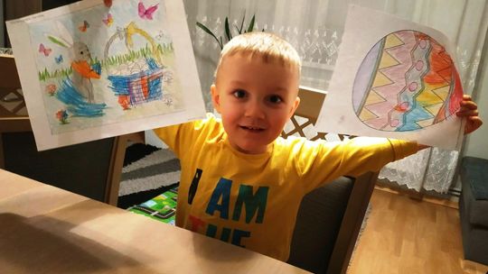 Przedszkolaki z Przedszkola nr 7 przygotowują się do Świąt Wielkanocnych