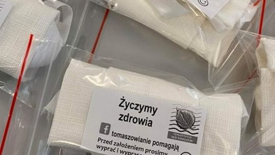 Przekażą 2000 maseczek mieszkańcom Tomaszowa