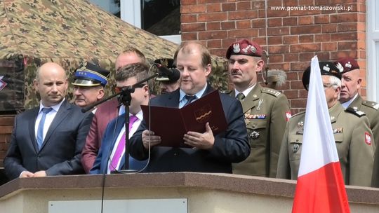 Przekazanie obowiązków dowódcy 25 Brygady Kawalerii Powietrznej
