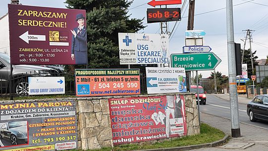 Przestrzeń wciąż nieuporządkowana